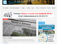Tablet Screenshot of naszakalwaria.pl